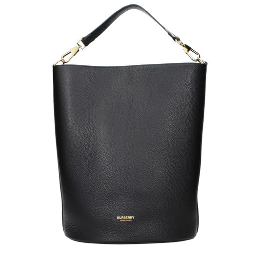 Burberry Black Leather Handbag