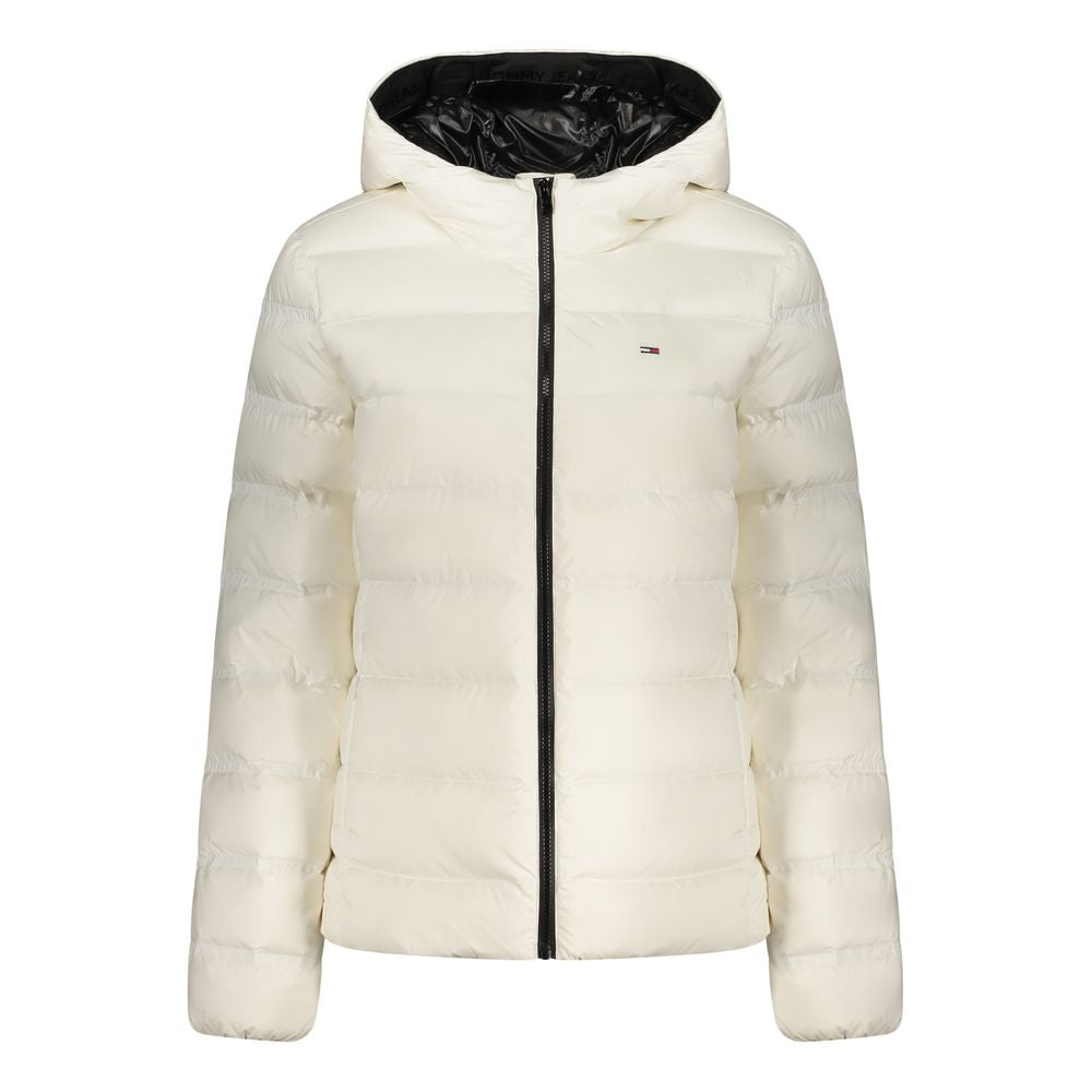 Tommy Hilfiger White Polyester Women's Jacket