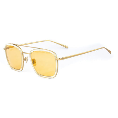 Belstaff Gold Titanium Sunglasses