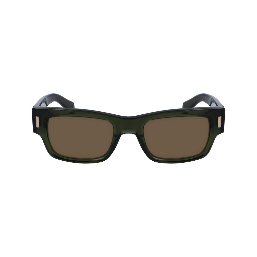 Ferragamo Brown Acetate Sunglasses