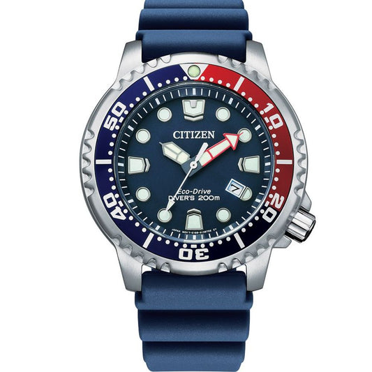 Citizen Blue Rubber Sport Watch