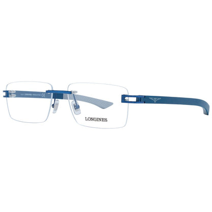 Longines Blue Metal Glasses (Frames) 1728,67434610848,Accessories,Blue,Glasses (Frames) - Glasses and Sunglasses - Accessories,Glasses and Sunglasses - Accessories,Longines,Men,New with tags