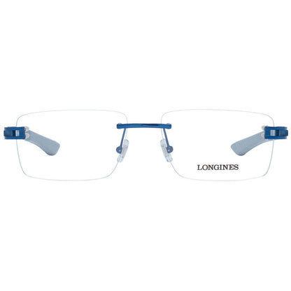 Longines Blue Metal Glasses (Frames) 1728,67434610848,Accessories,Blue,Glasses (Frames) - Glasses and Sunglasses - Accessories,Glasses and Sunglasses - Accessories,Longines,Men,New with tags