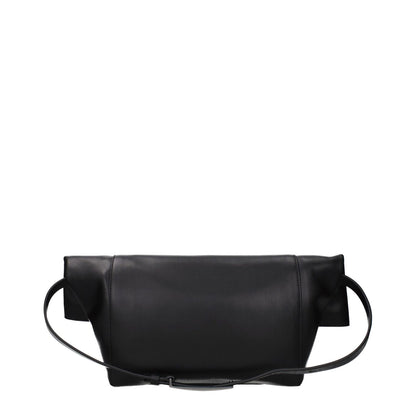 Max Mara Black Leather Shoulder Bag