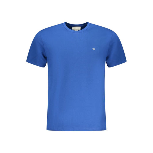 Calvin Klein Blue Cotton Men's T-Shirt