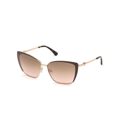 Guess Brown Metal Sunglasses