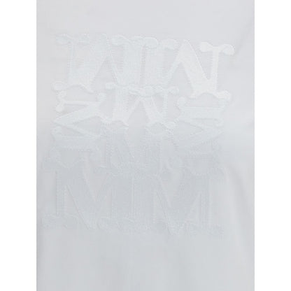 Max Mara White Cotton T-Shirt