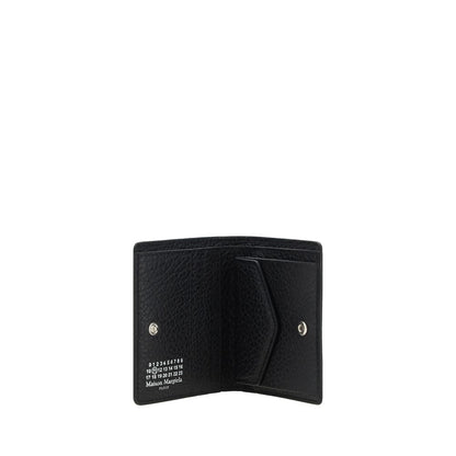 Margiela Black Calf Leather Bos Taurus Wallet
