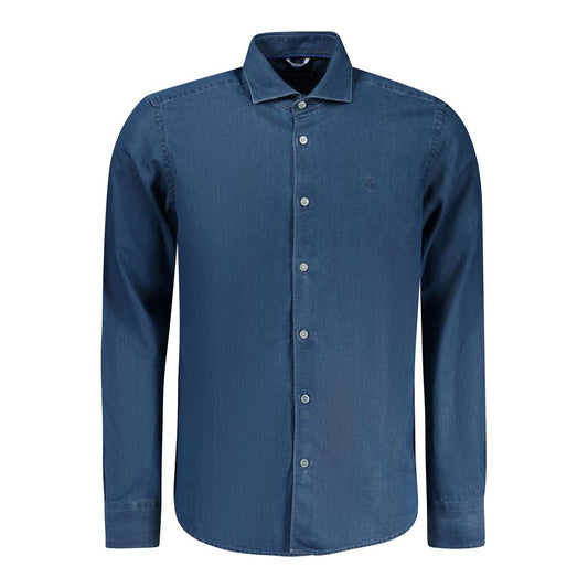 North Sails Blue Cotton Men Shirt 1728,67403481248,Blue,Clothing,Denim - Shirts - Clothing,M,Men,New with tags,North Sails,S,Shirts - Clothing,XL,XXL