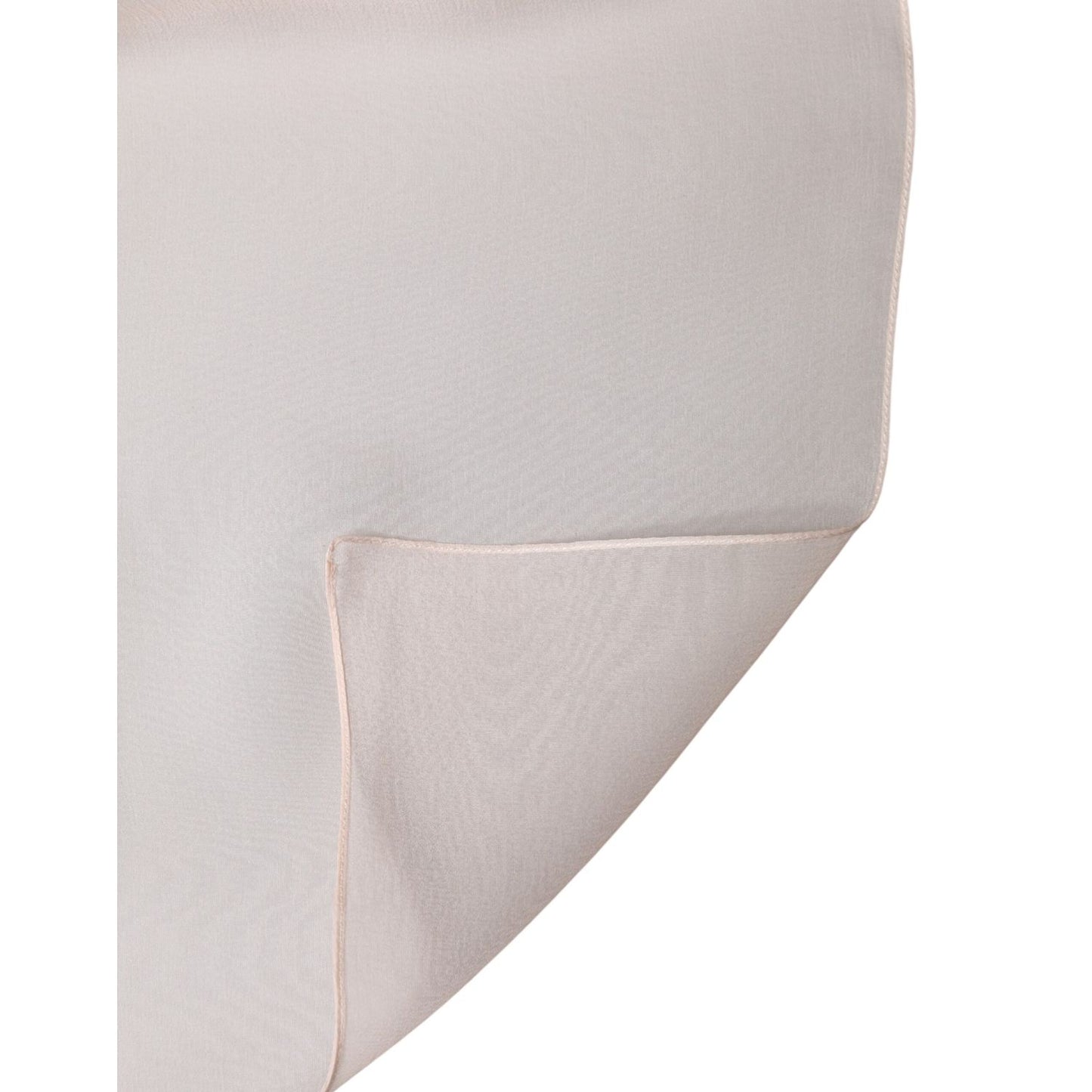 Dolce & Gabbana Light Pink Stole Silk Neck Wrap Shawl Scarf