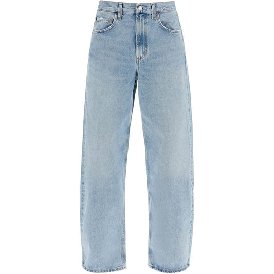 Agolde curved leg jeans for a