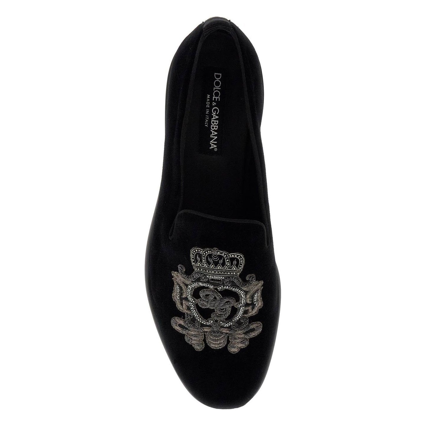 Dolce & Gabbana embroidered velvet loafers Moccasins Dolce & Gabbana