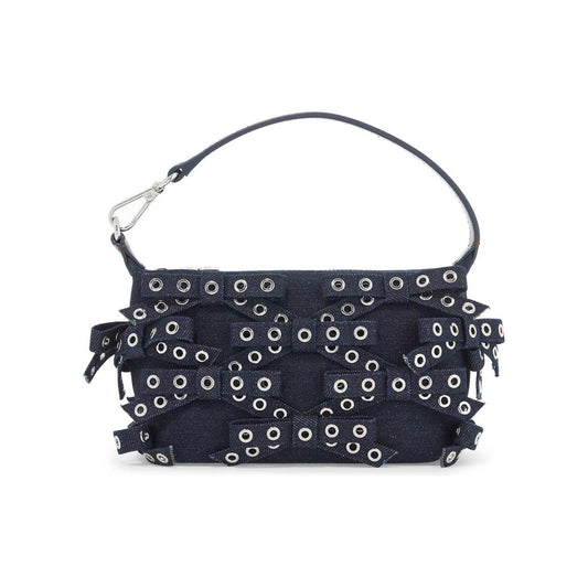 Ganni mini bow eyelet butterfly bag Shopper Ganni