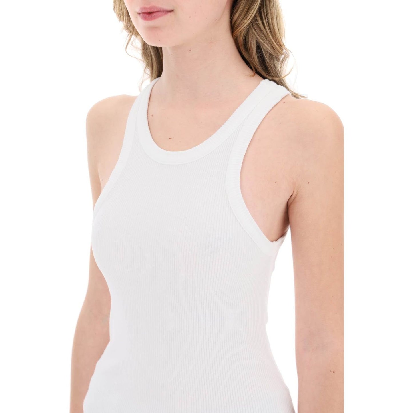 Agolde "ribbed sleeveless top b Topwear Agolde