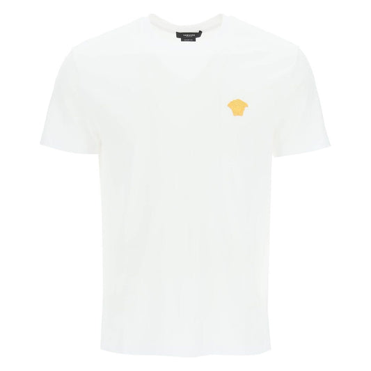 Versace medusa embroidered t-shirt Topwear Versace