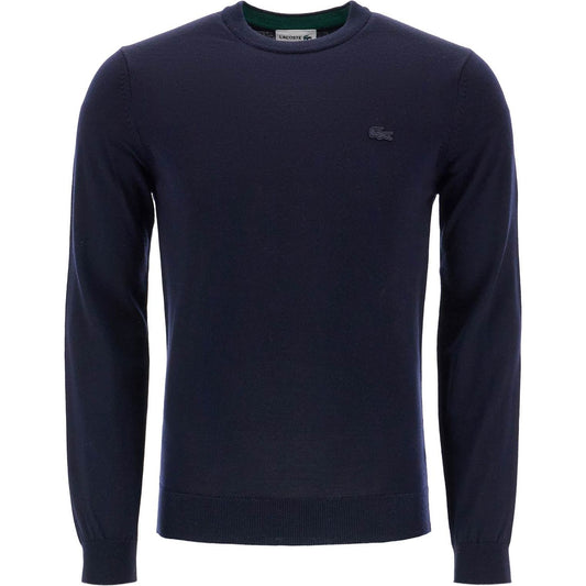 Lacoste wool crewneck pullover