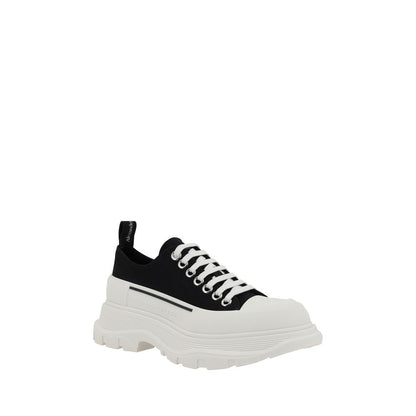 Alexander McQueen Black Rubber Chunky Sneakers