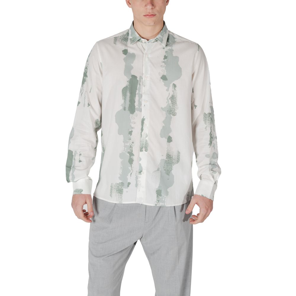 Antony Morato Green Viscose Shirt