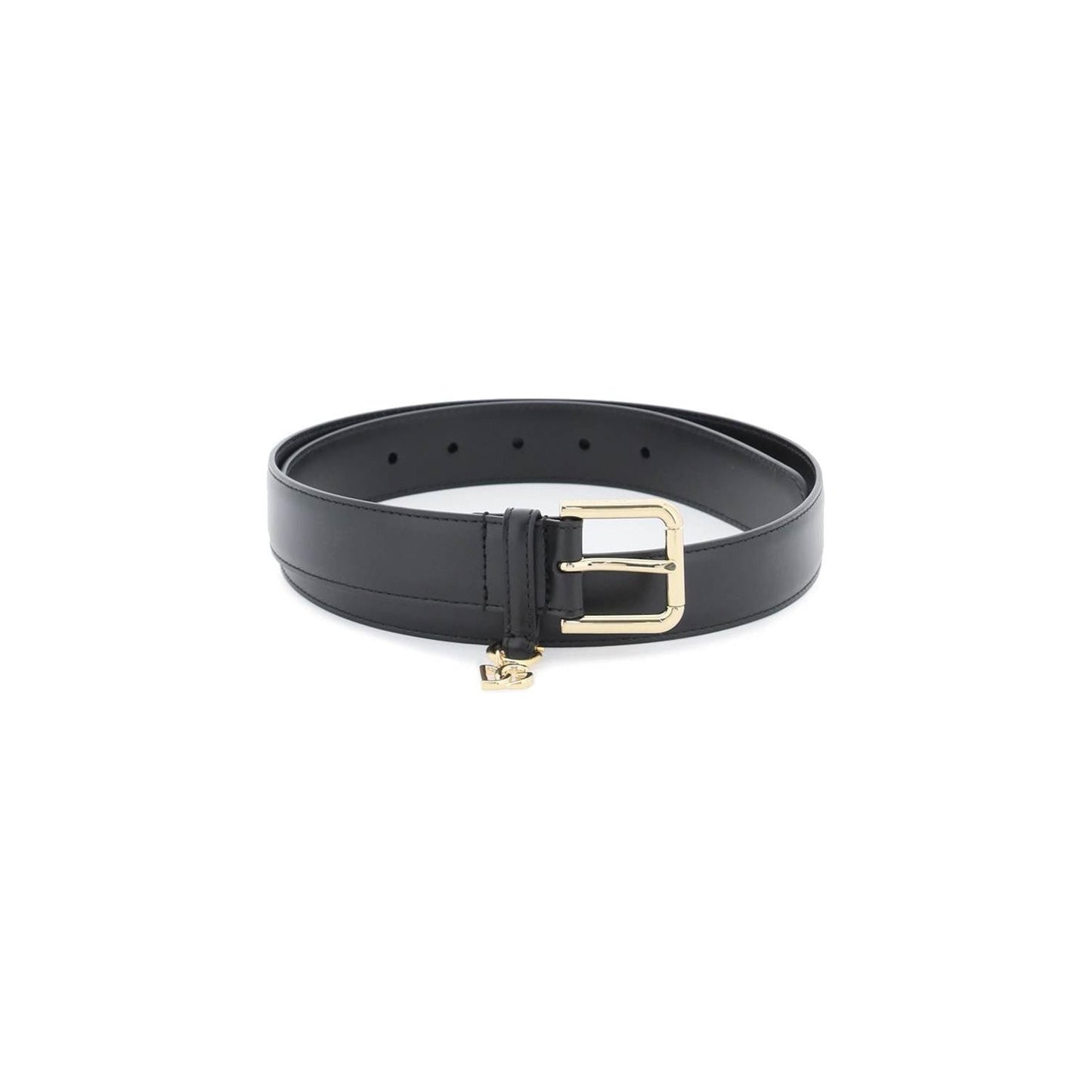 Dolce & Gabbana belt with charm logo Belts Dolce & Gabbana