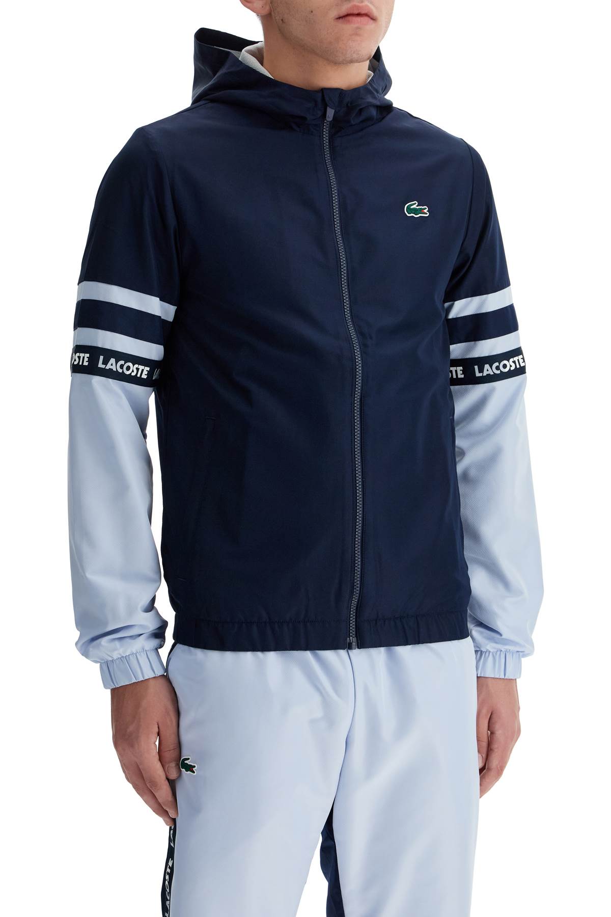 Lacoste sporty jacket with contrasting sleeves Vests Lacoste