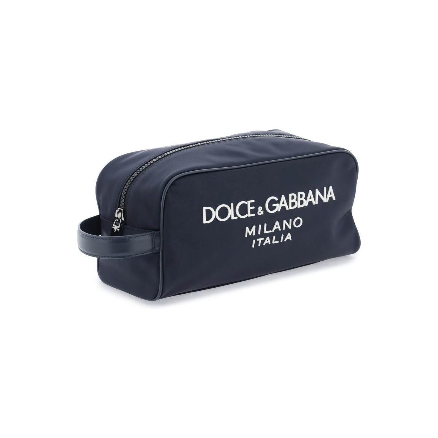 Dolce & Gabbana rubberized logo beauty case