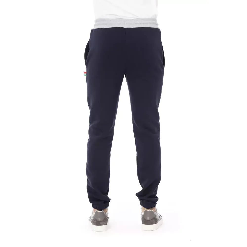Baldinini Trend Blue Cotton Pant 1728,67465543840,Accessories,Athletic Pants - Pants - Clothing,Baldinini Trend,Blue,Clothing,M,Men,New with tags,Pants - Clothing