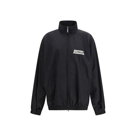 Balenciaga Black Cotton Shell Jacket 1728,72470364320,Balenciaga,Black,Clothing,Jackets & Coats - Clothing,L,M,Men,New with tags,Shell Jackets - Jackets & Coats - Clothing