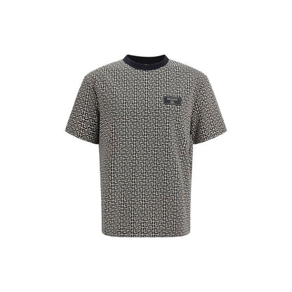 Balmain Multicolor Cotton T-Shirt 1728,72470364320,Balmain,Clothing,M,Men,Multicolor,New with tags,T-Shirts - Clothing,XL