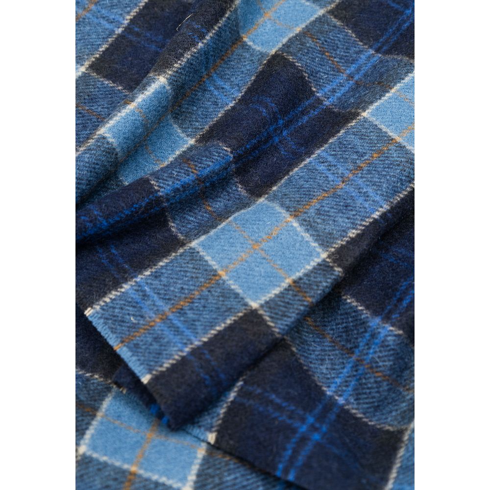 Barbour Blue Wool Scarf 1728,71956299936,Accessories,Barbour,Blue,Men,New with tags,Scarves - Accessories,Scarves - Scarves - Accessories