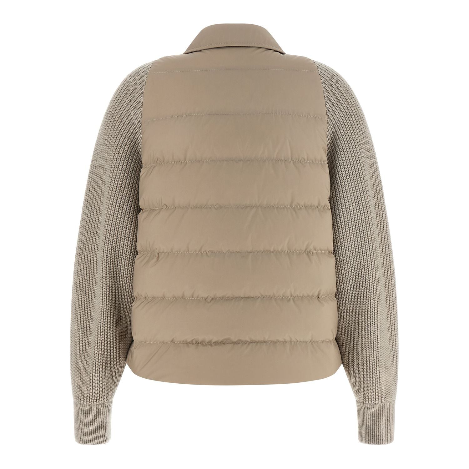 Brunello Cucinelli Beige Polyester Shell Jacket