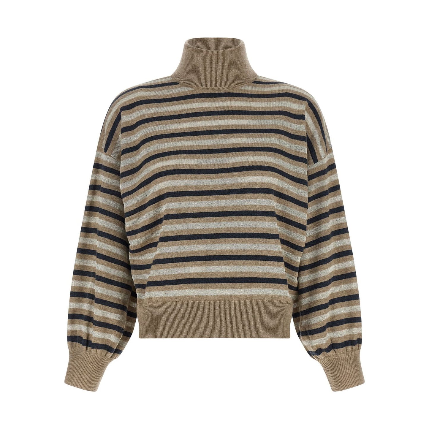 Brunello Cucinelli Multicolor Virgin Wool Cardigan