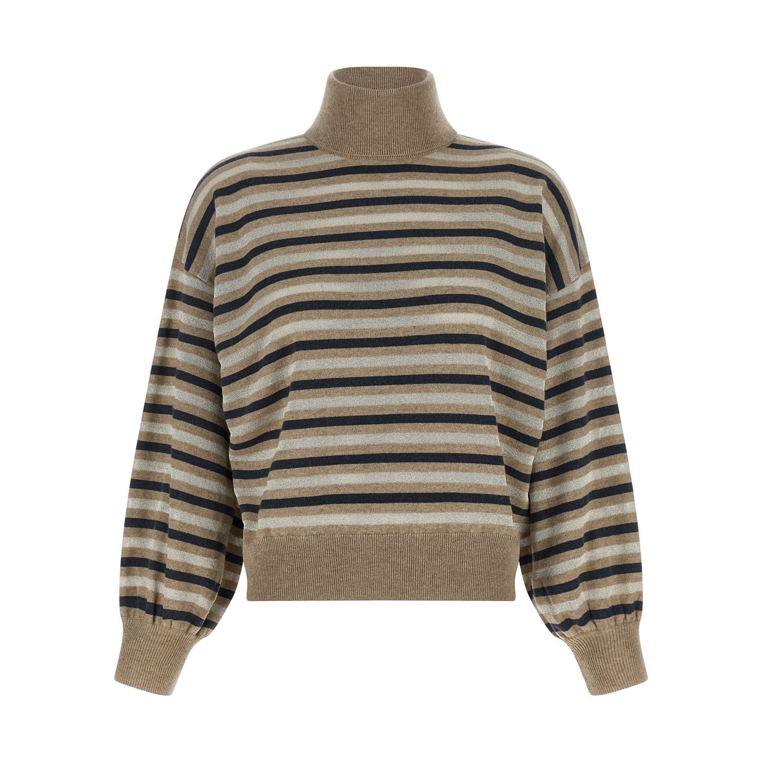 Brunello Cucinelli Multicolor Virgin Wool Cardigan