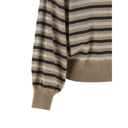 Brunello Cucinelli Multicolor Virgin Wool Cardigan