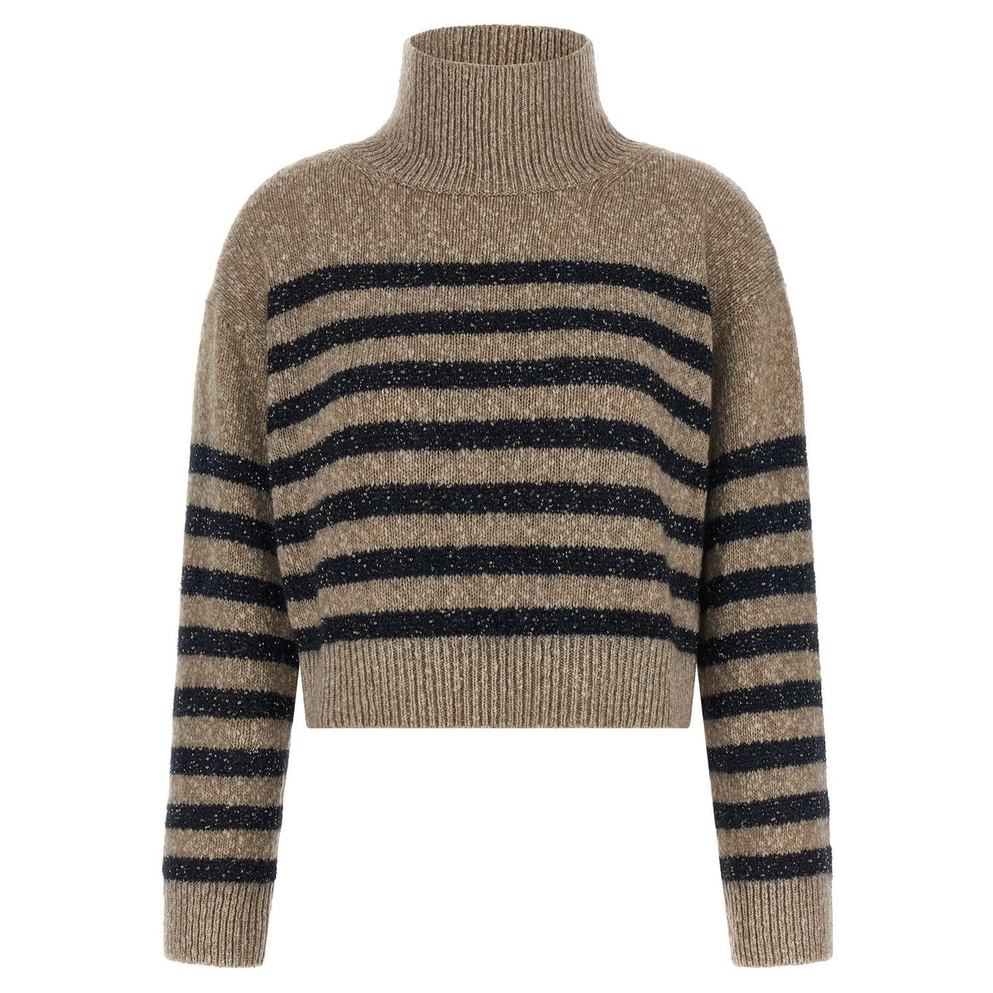 Brunello Cucinelli Multicolor Wool Cardigan
