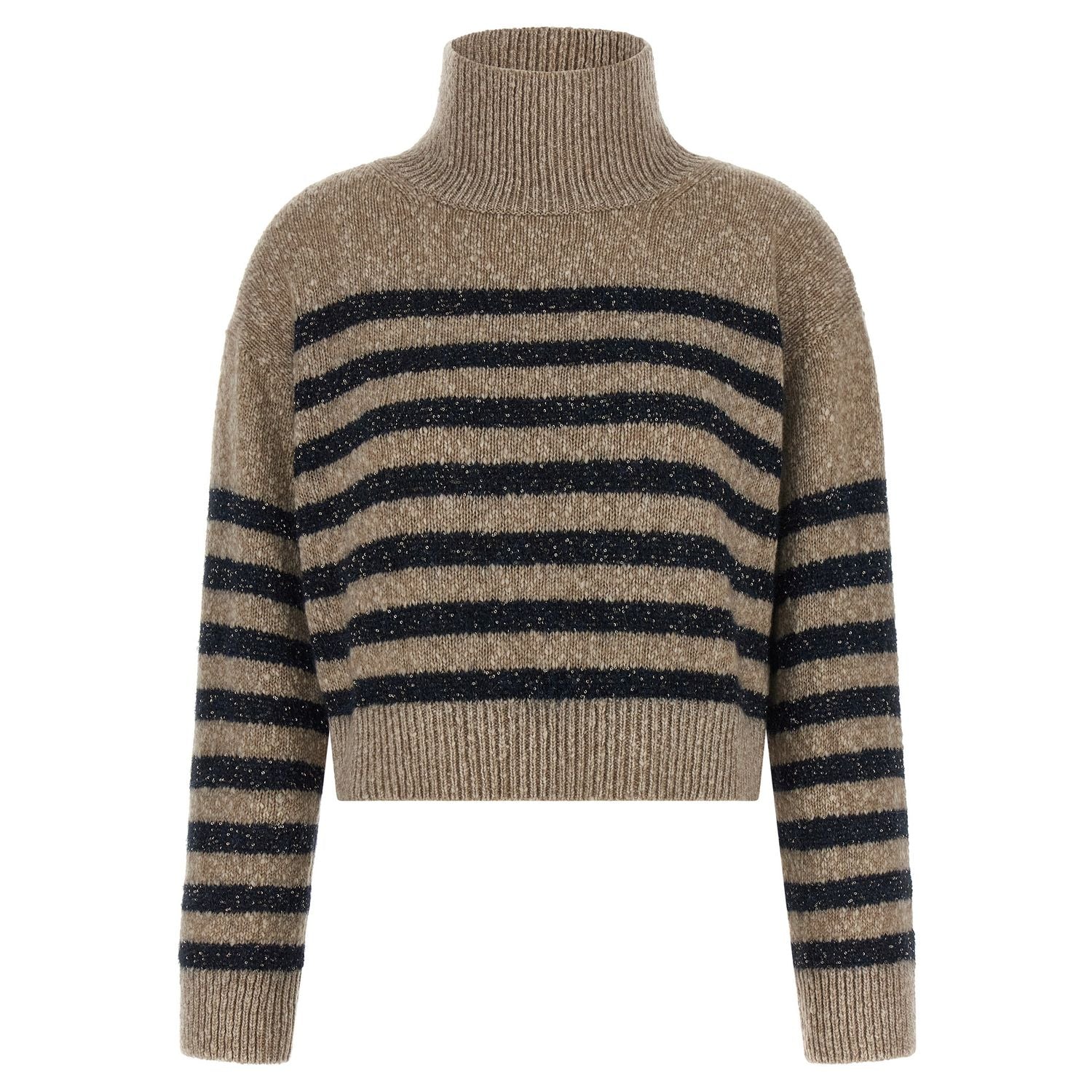Brunello Cucinelli Multicolor Wool Cardigan