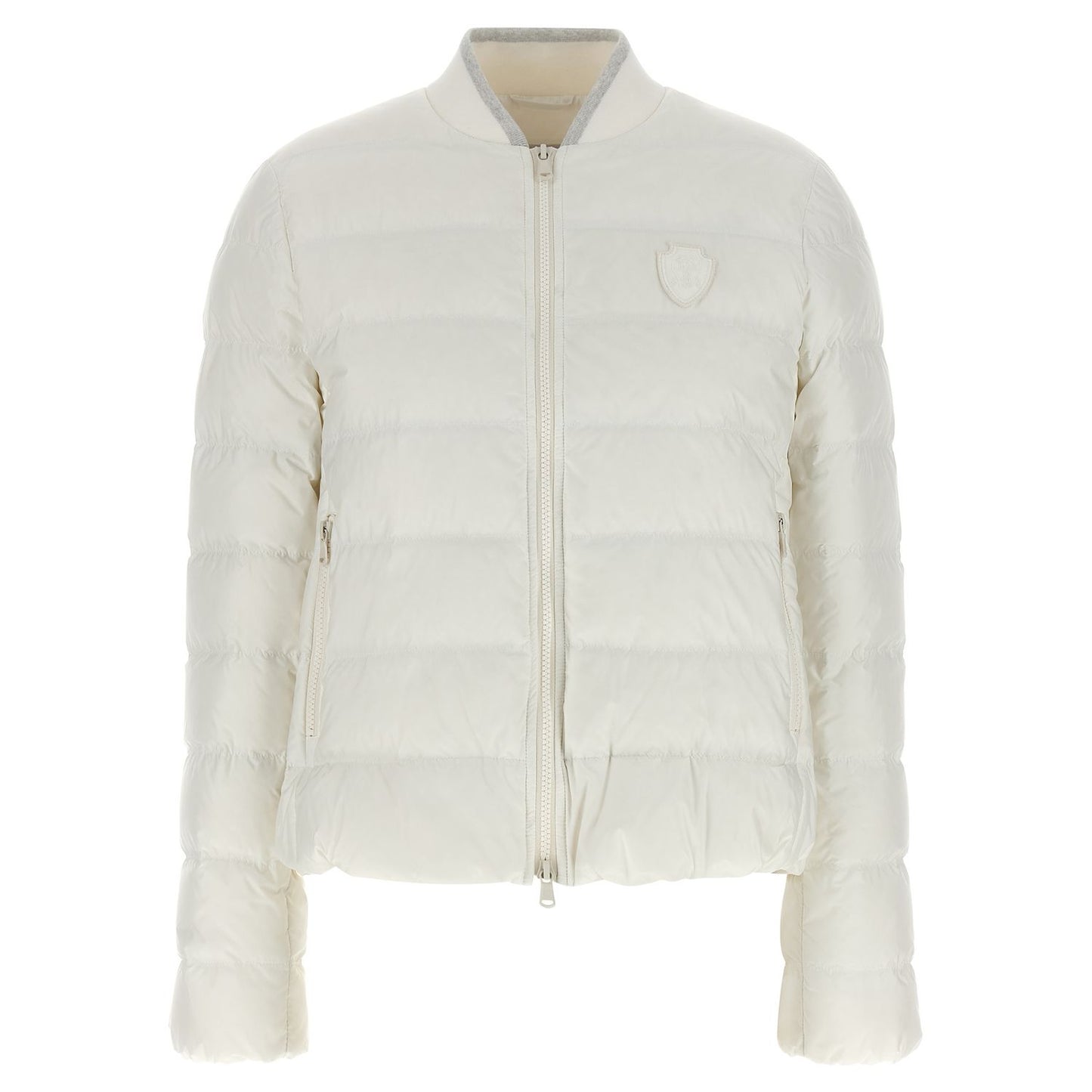 Brunello Cucinelli White Polyester Full-Length Jacket