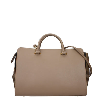 Burberry Beige Leather Handbag