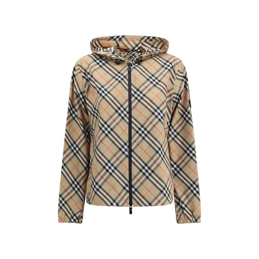 Burberry Beige Polyester Shell Jacket