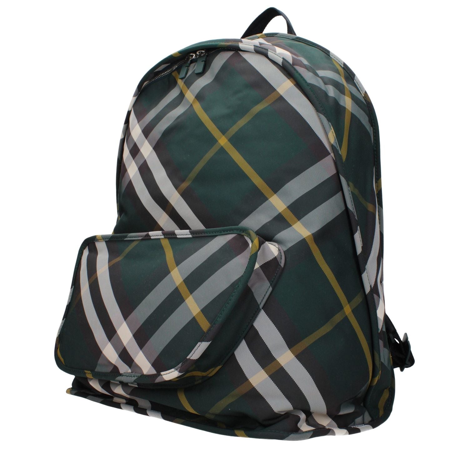 Burberry Green Fabric Backpack