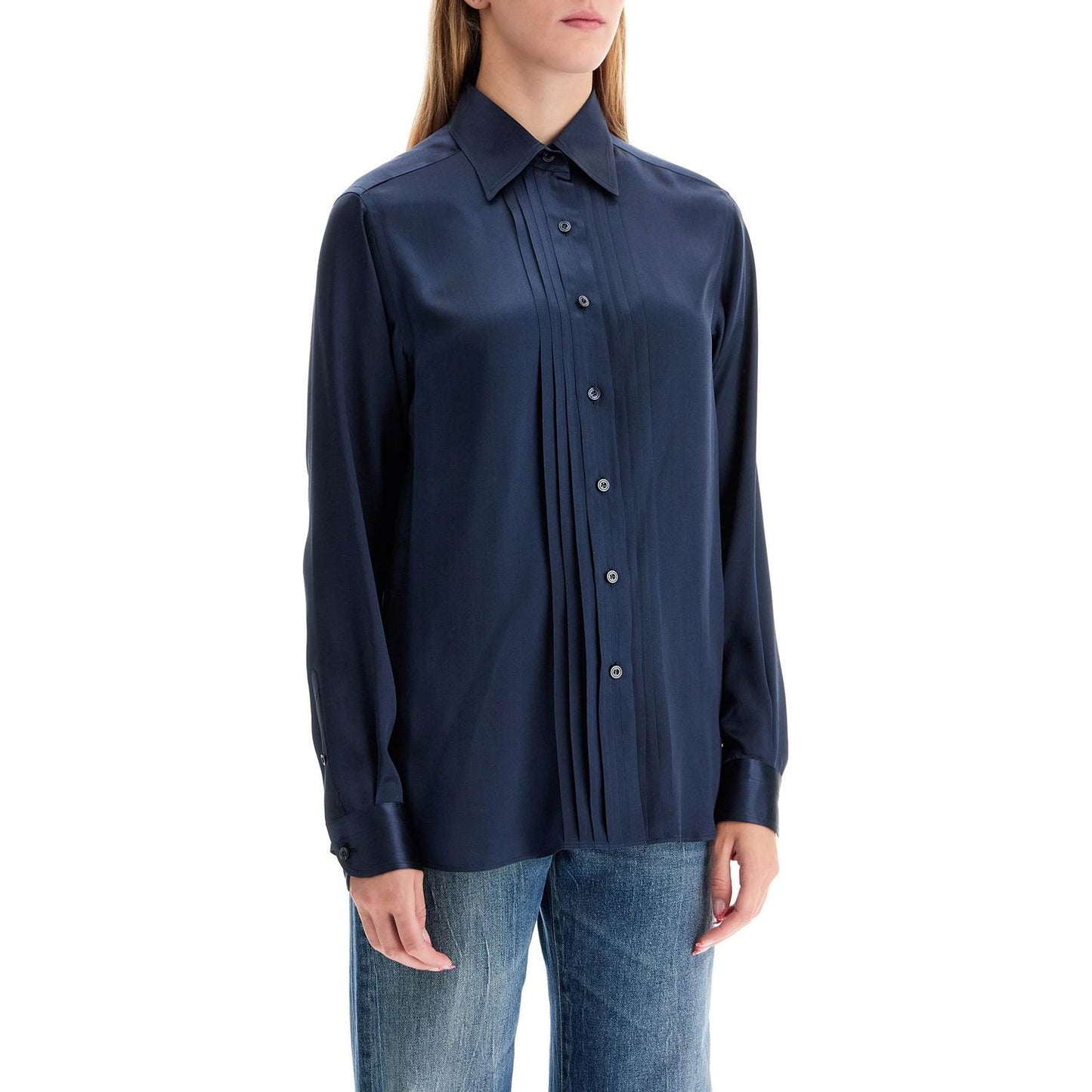 Tom Ford silk charmeuse blouse shirt Topwear Tom Ford