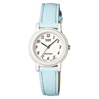 CASIO COLLECTION Mod. POP LADY. LEATHER - PASTEL BLUE