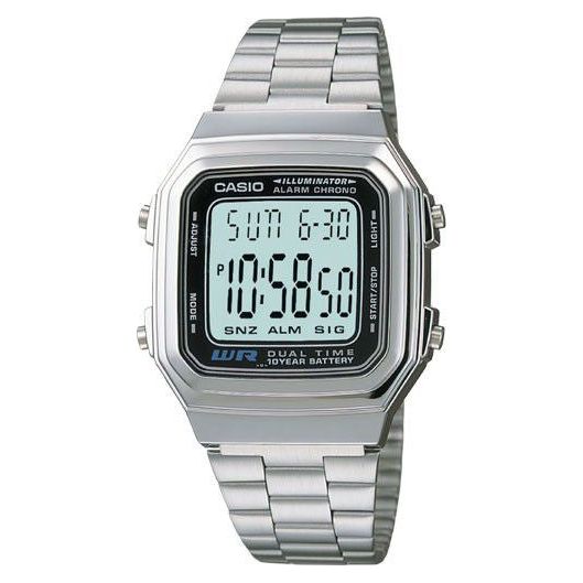 CASIO VINTAGE Mod. ILLUMINATOR 10 YEAR BATTERY DUAL TIME