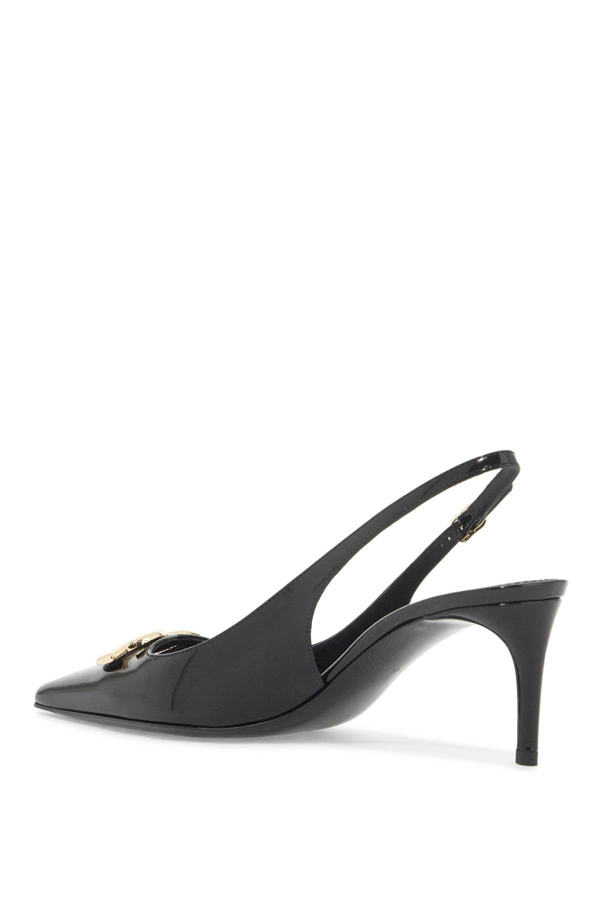 Dolce & Gabbana glossy leather slingback dã© Pumps Dolce & Gabbana