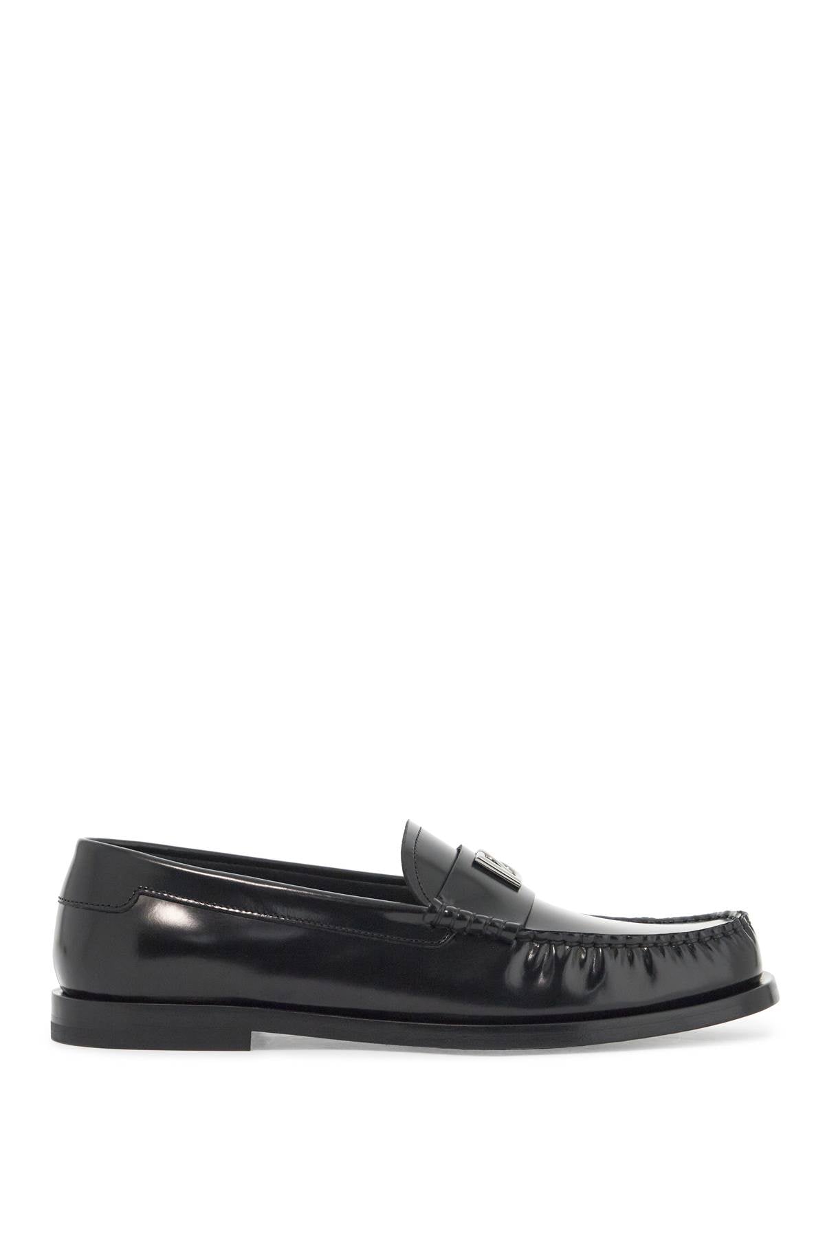 Dolce & Gabbana brushed leather loafers Loafers Dolce & Gabbana