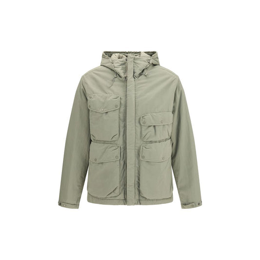 C.P. Company Gray Polyamide Full-Length Jacket