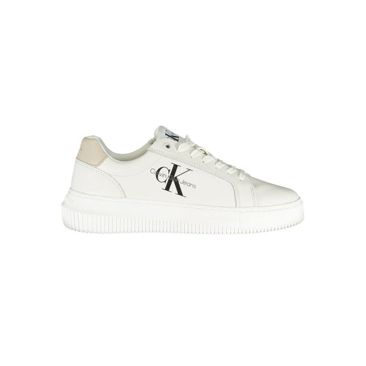 Calvin Klein Bianco Leather Women Sneaker