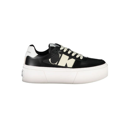Calvin Klein Black Polyester Women Sneaker