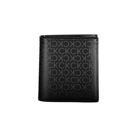 Calvin Klein Black Polyurethane Men Wallet 1728,67403481248,Accessories,Black,Calvin Klein,Men,New with tags,Wallets - Accessories,Wallets - Wallets - Accessories