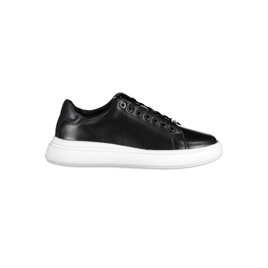 Calvin Klein Nero Pelle Donna Sneaker