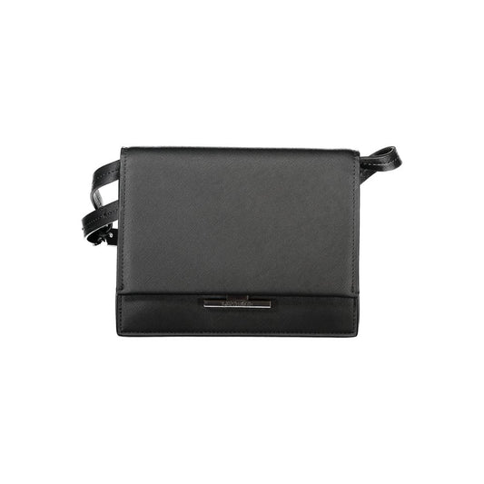 Calvin Klein Nero Poliuretano Woman Shoulder Bag